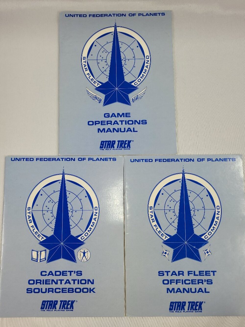 Star Trek Set 3 Operations Sourcebook RPG Softcover Game Book Manuals